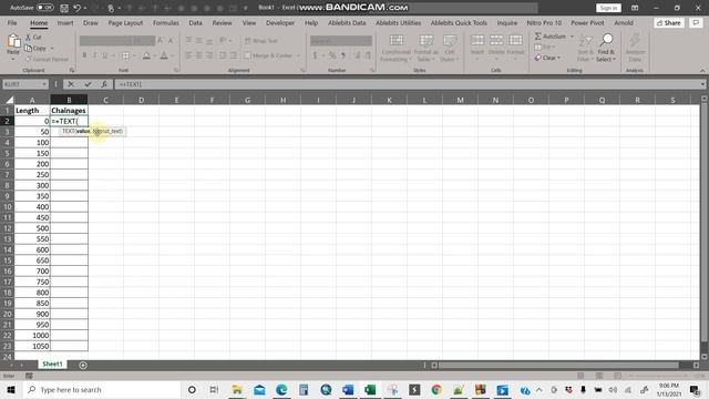 How to Write Chainage in Excel смотреть онлайн