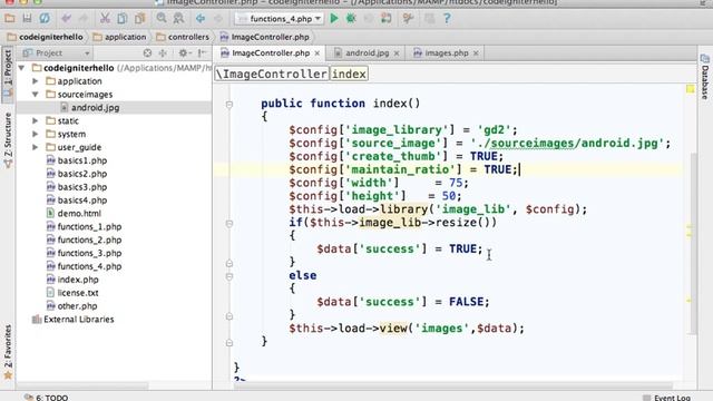 CodeIgniter Images Manipulation смотреть онлайн