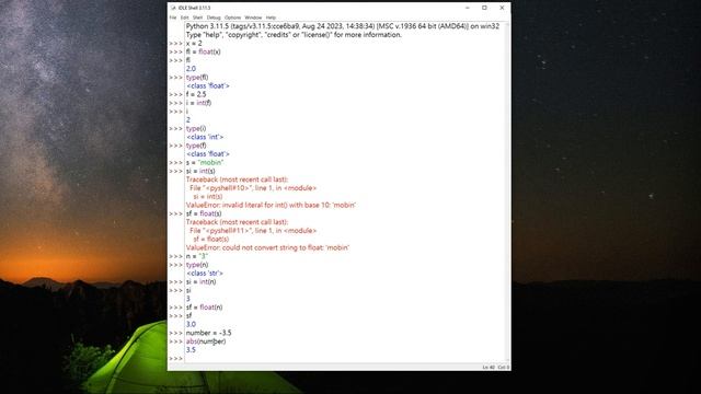 part5 _ function str() float() int() abs() round() смотреть онлайн