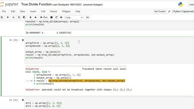 Python Numpy True Divide Function Explained with Code Examples | Python Tutorial смотреть онлайн