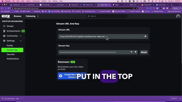 How To Multi Stream On Kick and Twitch at the Same Time For FREE смотреть онлайн