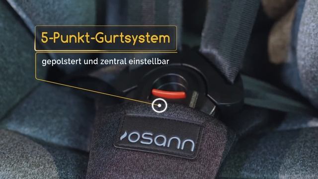 Osann Pluto i-Size • оснащение автокресла смотреть онлайн