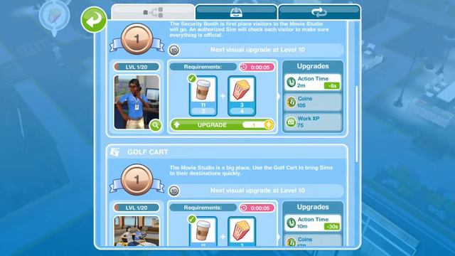 UPGRADE A WORKSTATION (Tap Catering Area Check Resources) | PROFFESIONS TRAINING - THE SIMS FREEPLA смотреть онлайн