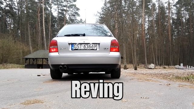 Audi A4 B5 1.8t Exhaust Sound смотреть онлайн