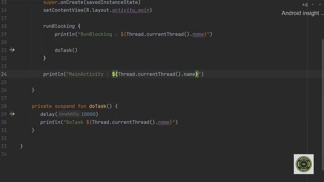 runBlocking in Coroutine Builder | Part - 8 смотреть онлайн
