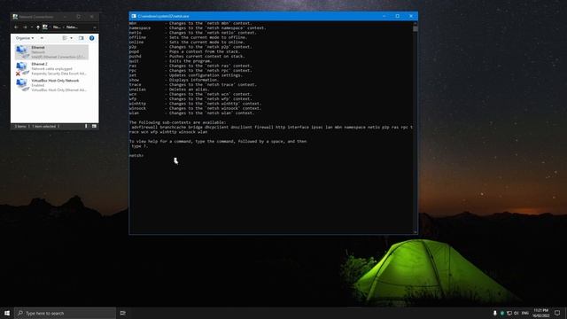How to Enable or Disable a Network Adapter in Windows 10 | Netsh Command-Line Utility смотреть онлайн