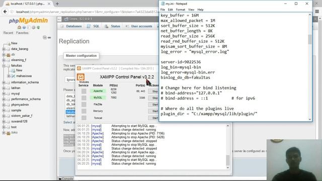 Replikasi Database MYSQL dari Master ke Slave смотреть онлайн