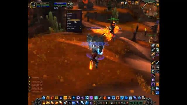 WoWbeez 4.2 Mage vs Warrior Duel - V-g смотреть онлайн