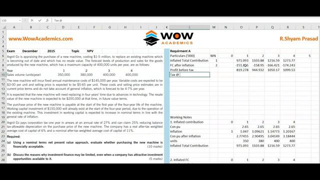 2 12 Lengthy Problem 4 NPV Argill Dec 2015