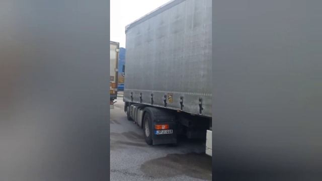 Mercedes-Benz ACTROS Mashina Qabul Qildim | Akam Bilan Ko'rishdik #leo_king0 #dalnaboy #evropa