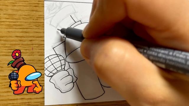 Drawing FRIDAY NIGHT FUNKIN' MOD - NEW Impostor / Impostor Restyle / Among Us смотреть онлайн
