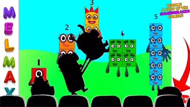 Minions are watching Funny Numberblocks intros смотреть онлайн