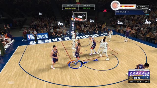 NBA 2K21 NO MONEY SPENT MYCAREER #4 | NBA DEBUT! смотреть онлайн