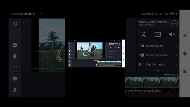 Picture with music 3D Spectrum Kinemaster Tutorial смотреть онлайн