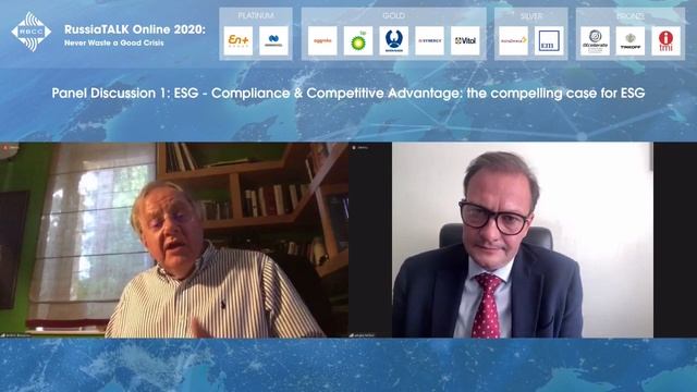 Panel 1:Compliance & Competitive Advantage: the compelling case for ESG[RussiaTALK Online 2020] смотреть онлайн