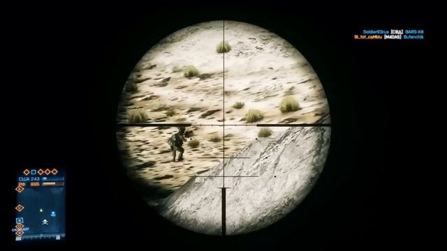 battlefield 3 Sniper (смотреть только 720HD) смотреть онлайн