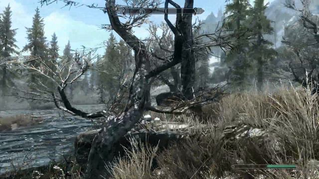 Skyrim with Official Hi-Res Textures 1080p смотреть онлайн