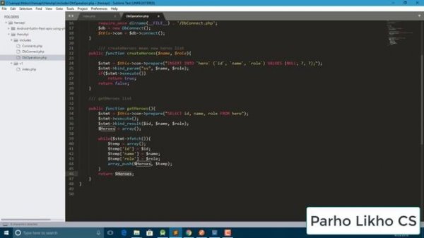 Android Kotlin Web Service Tutorials  PHP MYSqli  Part #1 json