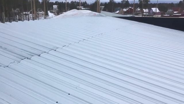 Современный каркасный дом под ключ. Имитация плоской крыши.