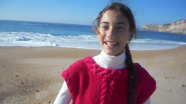 Зима в Португалии.Nazare-Portugal.