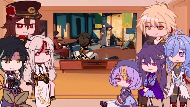 ?✨ Genshin Impact Reacts Liyue Reacts to Zhongli || Gacha Club || Genshin Impact // no ships смотреть онлайн
