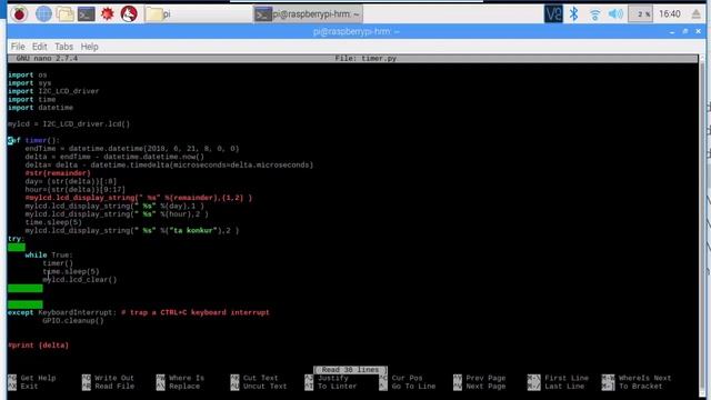 Python Countdown Timer смотреть онлайн