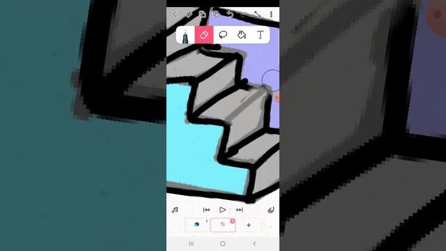 учу делать лестницу иллюзию смотреть онлайн