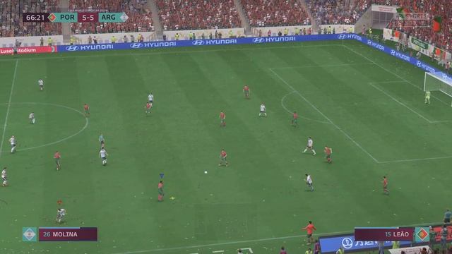 PEPE or MESSI? Who is better goalkeeper? PORTUGAL vs ARGENTINA, FIFA 23, PS5, 4K смотреть онлайн