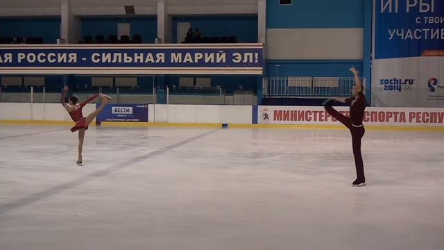 1 2 й Этап КР 2014 15, Пары МС, Кузнецова Степанов ПП смотреть онлайн