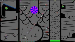 100 Countries Elimination Marble Race 6 in Algodoo \ Marble Race King