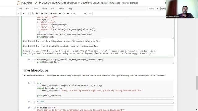 Build LLM app in Python using Chatgpt - Customer Enquiry System Chatbot- in Hindi смотреть онлайн