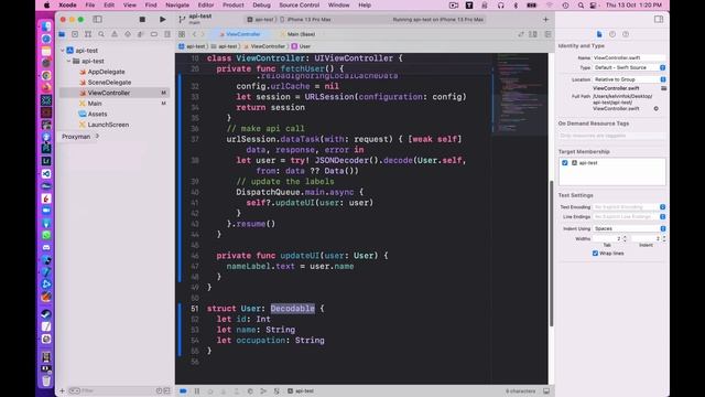Mock JSON Data via Proxyman for iOS смотреть онлайн