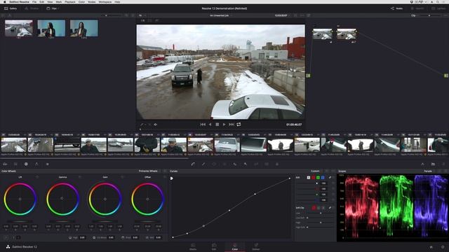 DaVinci Resolve in Under 5 Minutes: Appending a Node to Multiple Clips смотреть онлайн