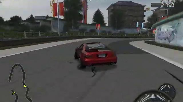 Need For Speed Pro Street. Дрифт на кривом авто XD смотреть онлайн