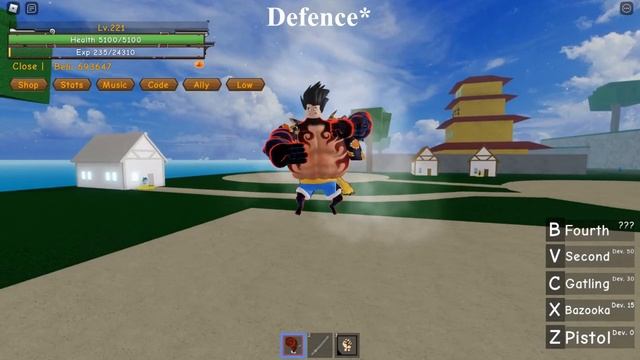 King Piece - GEAR 4 IS AMAZING | GUM GUM SHOWCASE + GEAR 4 SELLER LOCATION | Roblox | смотреть онлайн