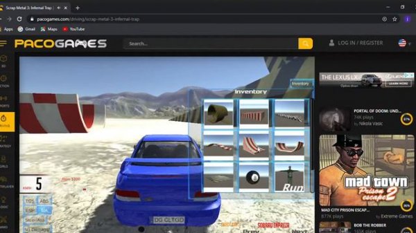 Scrap Metal 3  Infernal Trap   Play for Free on PacoGames   Google Chrome 2020 11 13 08 50 15