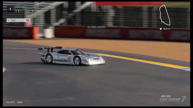 Mercedes CLK LM // LeMans смотреть онлайн