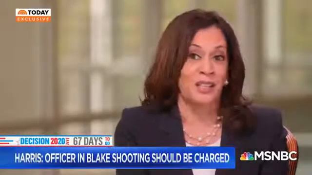 Joe Bidens running mate Kamala Harris Visit Jacob Blakes family in Kenosha смотреть онлайн