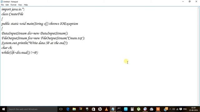 How to Create a file using Streams смотреть онлайн