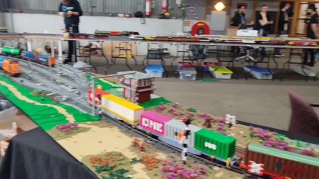 LEGO Cargo trains at LLMTCWORLD 2023 смотреть онлайн