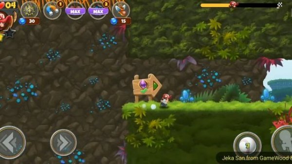 Level 1-13. Прохождение игры Super Jungle Jump на Android