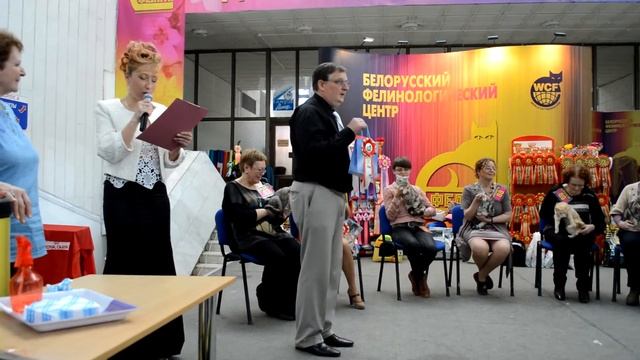Минск. Выставка кошек БФЦ "Фелита" 19 апреля 2014 г. смотреть онлайн