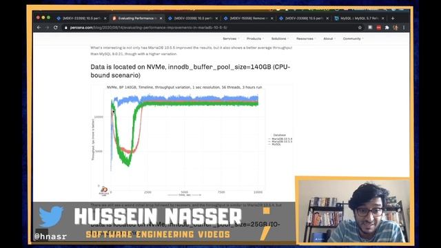 What caused the cold start performance “dip” in MariaDB .. Let us discuss (@percona Article) смотреть онлайн