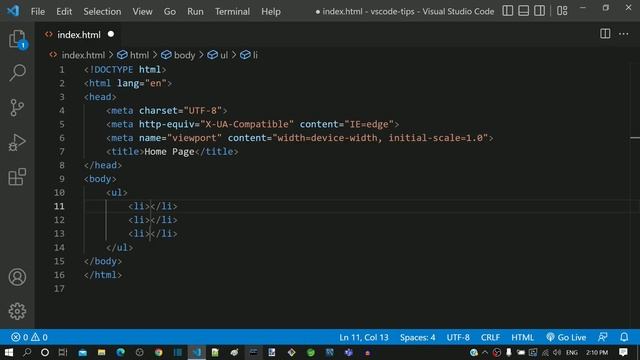 Visual Studio Code - Generate multiple tags - HTML Hack #6 смотреть онлайн