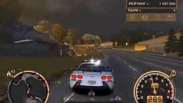 Nfs mw 2005 hardmod v2 погони на полицейских машинах с 1-10 уровень часть 1