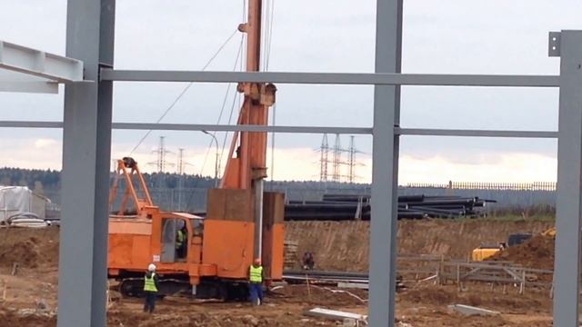 ВДАВЛИВАНИЕ СВАЙ ИНДУСТРИАЛЬНЫЙ ПАРК ВОРСИНО смотреть онлайн