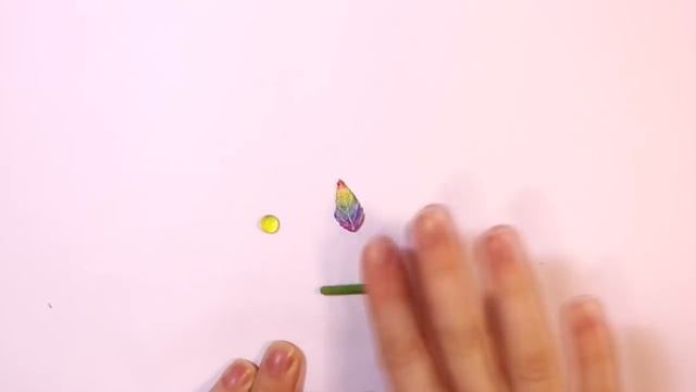 Мастер-класс: Радужное кольцо из полимерной глины FIMO/polymer clay tutorial смотреть онлайн