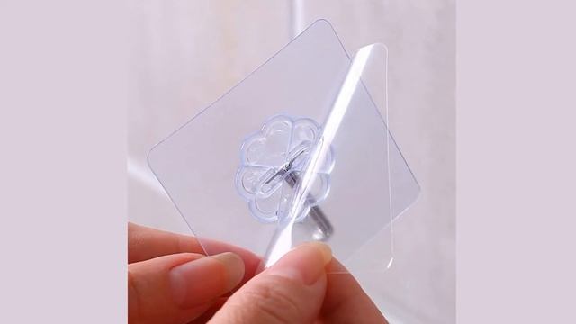 10/5 шт. 6x6 см Прозрачные крепкие самоклеящиеся настенные вешалки для дверей, крючки, смотреть онлайн