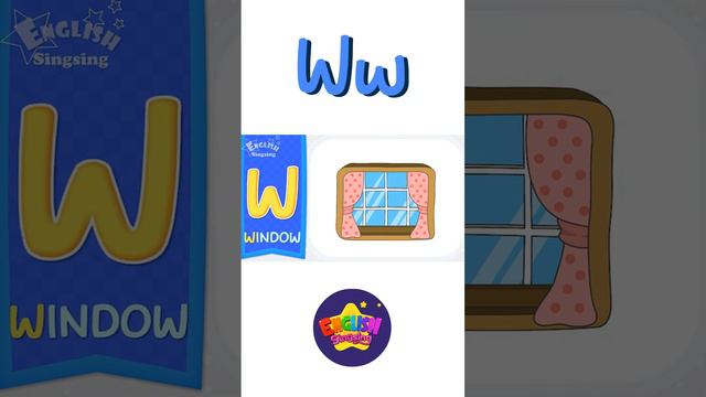 W Phonics - Letter W - Alphabet song смотреть онлайн
