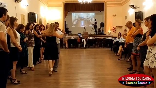 Silvia Fassio - Tony Barrios Clase. Milonga Solidaria JugarxJugar смотреть онлайн